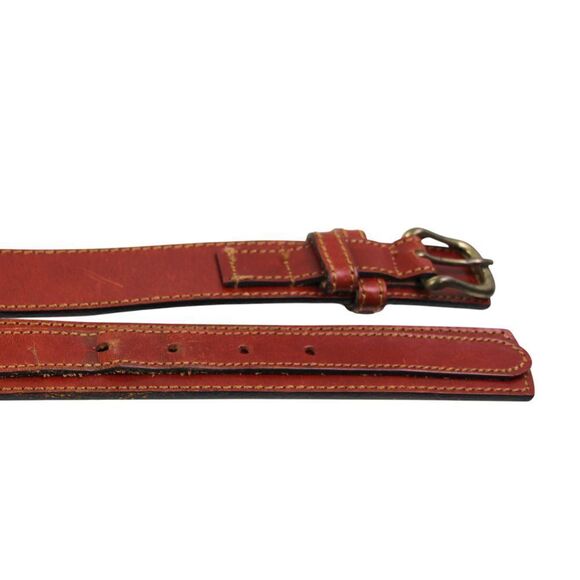 Danbury BROWN GENUINE LEATHER 1 1/8"Wd CASUAL DRESS MEN'S BELT Size 38 (*49 - Picture 12 of 13